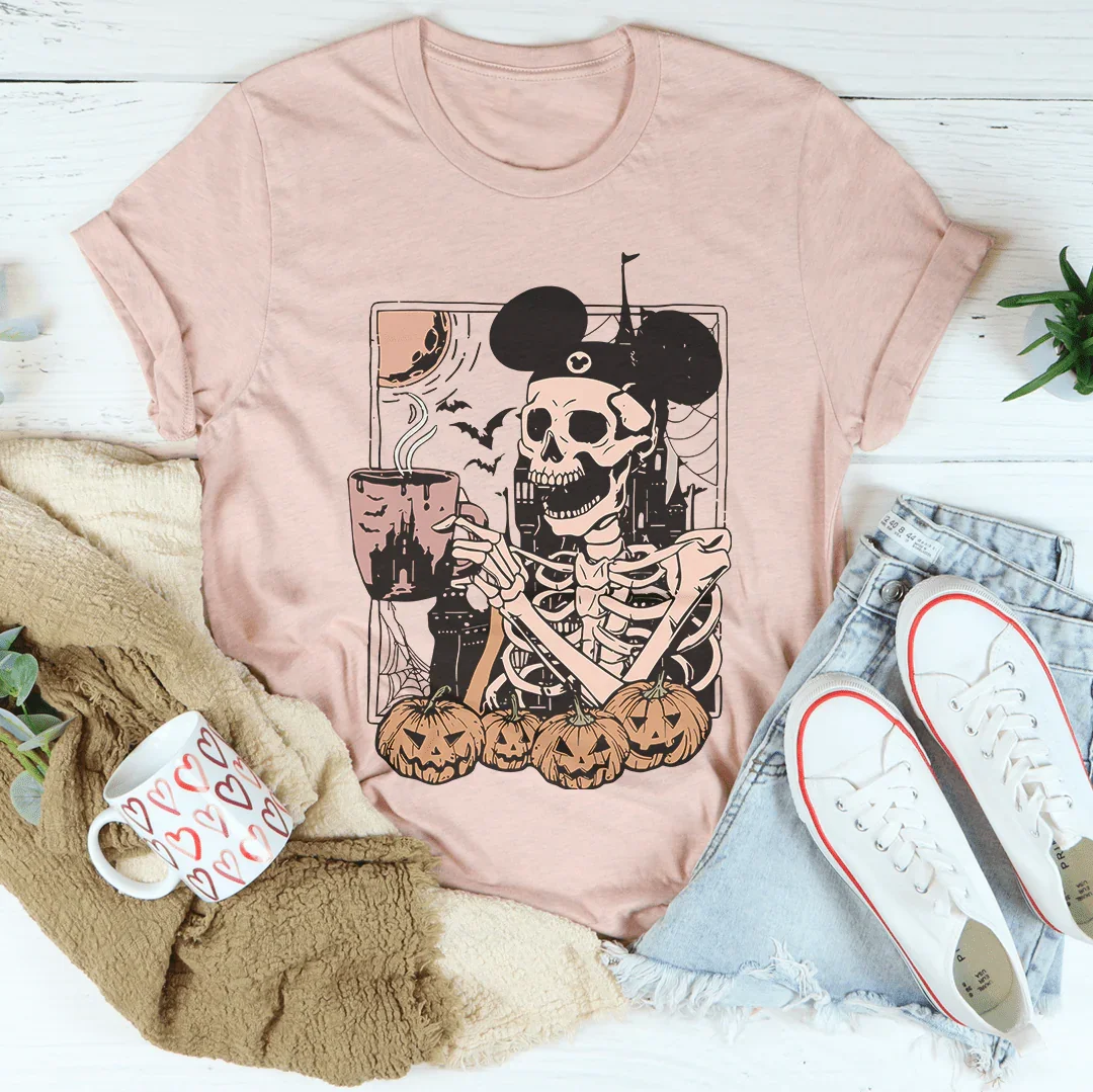 Halloween Skeleton Mouse Ears - tshirt