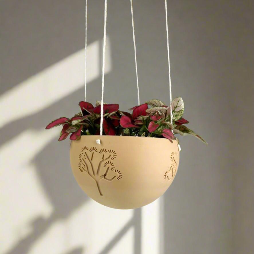 Hanging Joshua Tree Planter