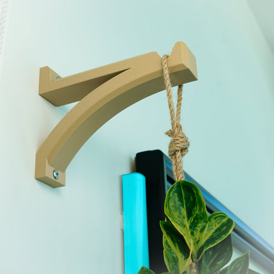 Hanging Planter Wall Hook, Curved