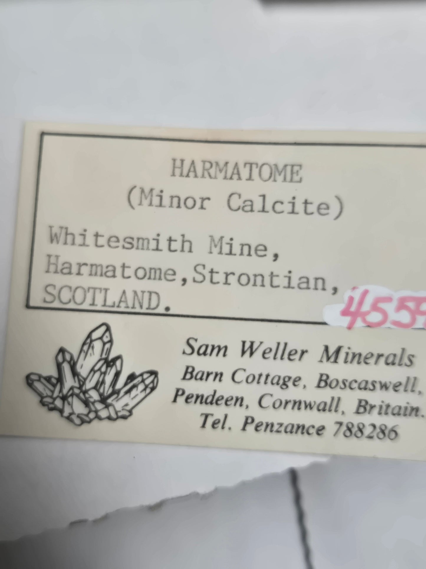 Harmotome
