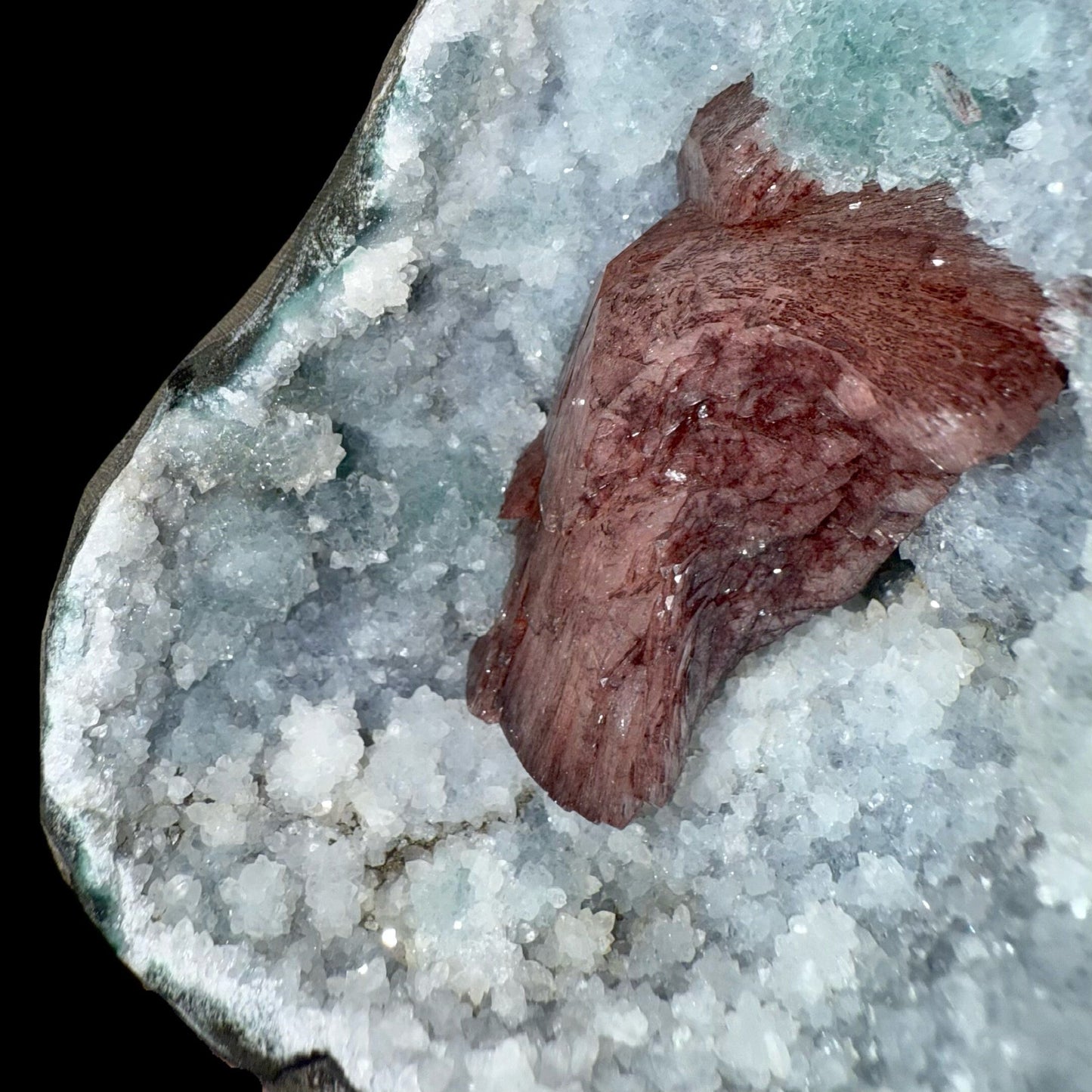 Heulandite on Chalcedony | SELF STANDING | High Quality Mineral | Indian Mineral | Superb Minerals | Fine Mineral | Collection