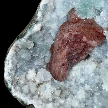 Heulandite on Chalcedony | SELF STANDING | High Quality Mineral | Indian Mineral | Superb Minerals | Fine Mineral | Collection