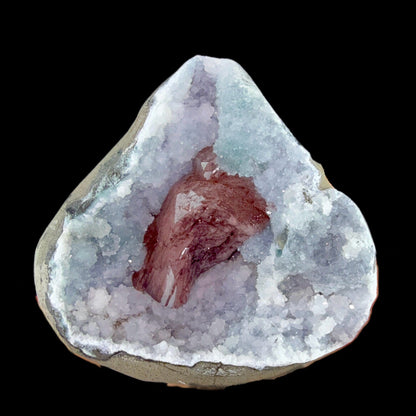 Heulandite on Chalcedony | SELF STANDING | High Quality Mineral | Indian Mineral | Superb Minerals | Fine Mineral | Collection