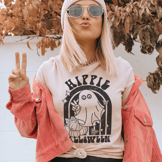 Hippie Halloween - tshirt