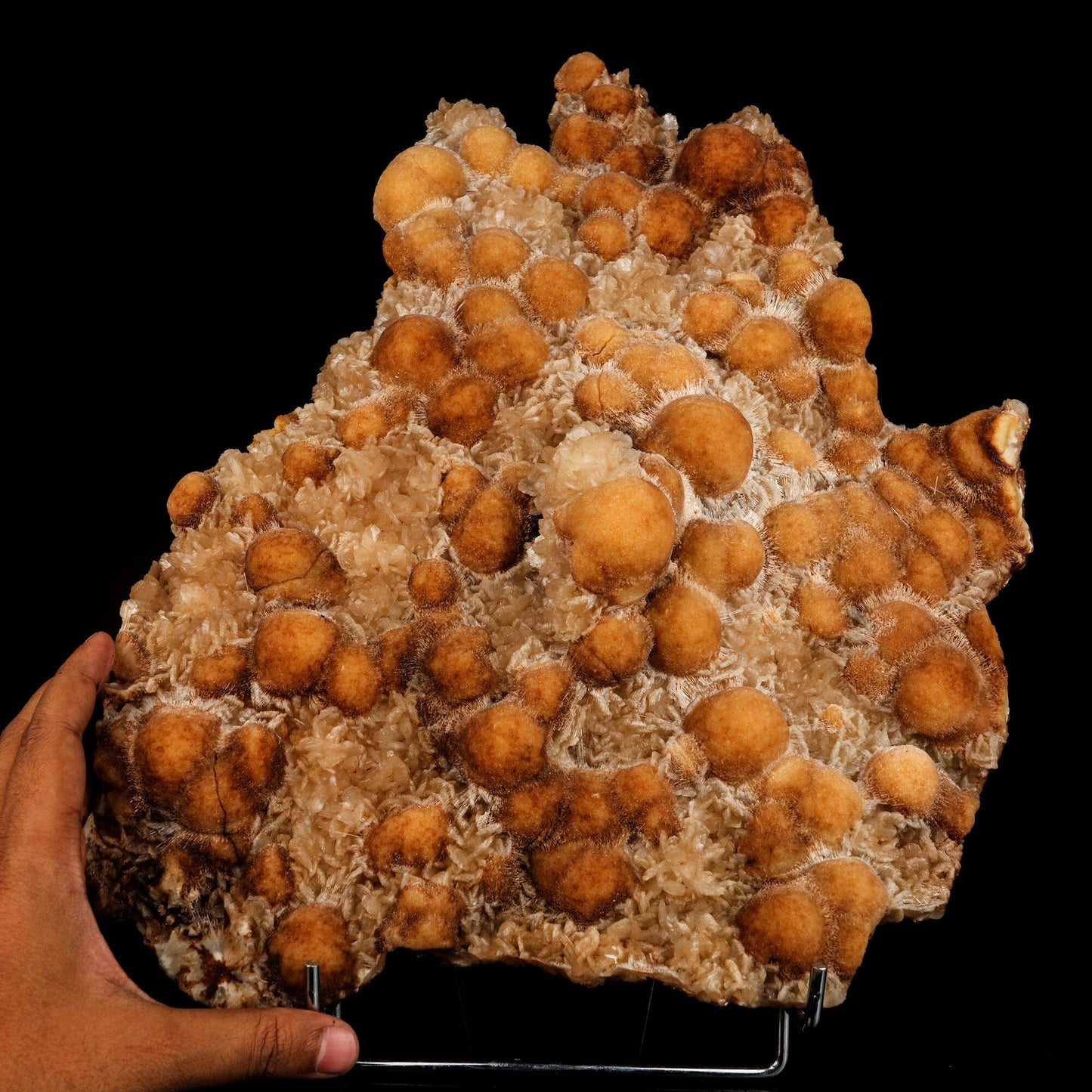Huge Thomsonite with Stilbite Rare Find Natural Mineral Specimen # B 6634
