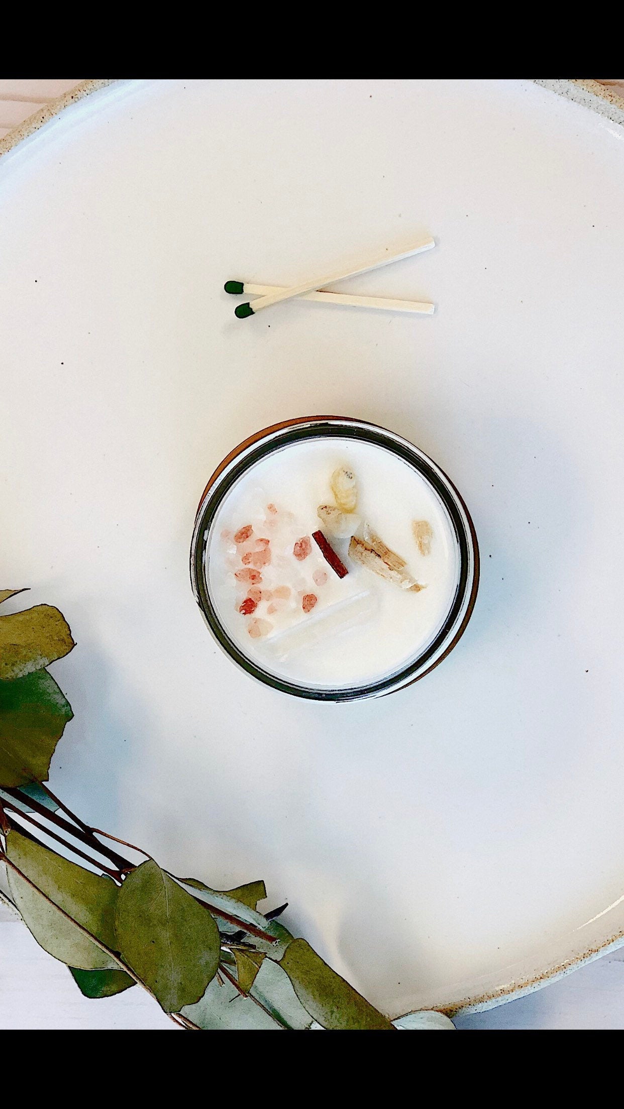 Space Clearing Candle/ Intention Candle
