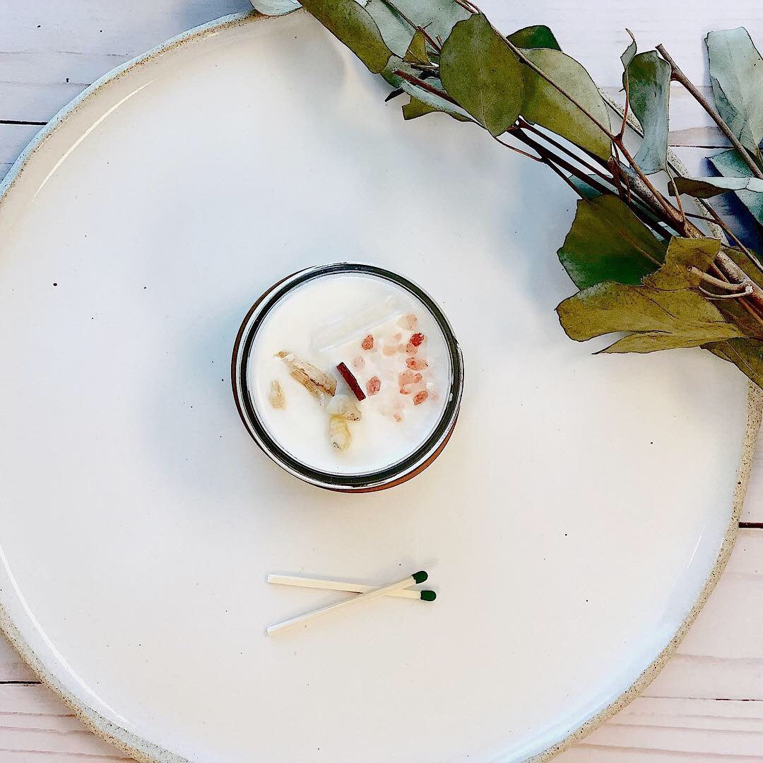 Space Clearing Candle/ Intention Candle