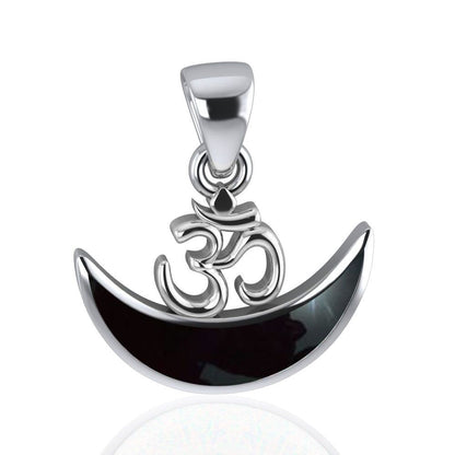 Moon Om Necklace