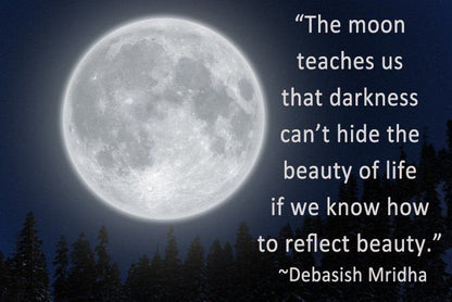 Midnight Goddess Moon Earrings