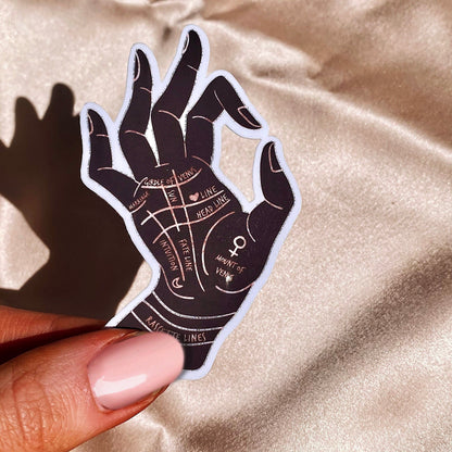 Palmistry Hand Vinyl Sticker