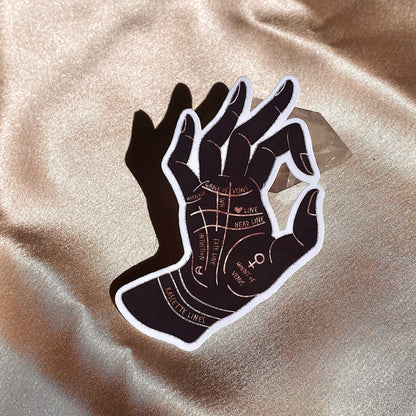 Palmistry Hand Vinyl Sticker