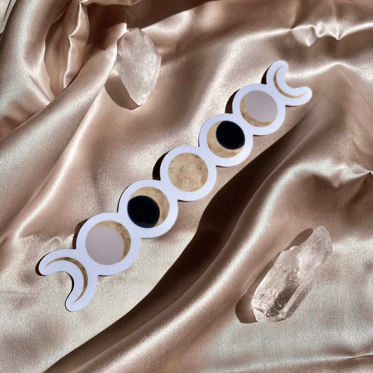 Moon Phases Vinyl Sticker