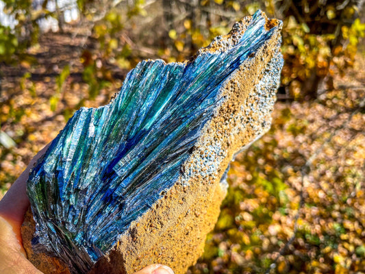8"  Raw VIVIANITE Specimen