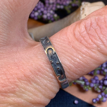 Minimalist Moon Ring