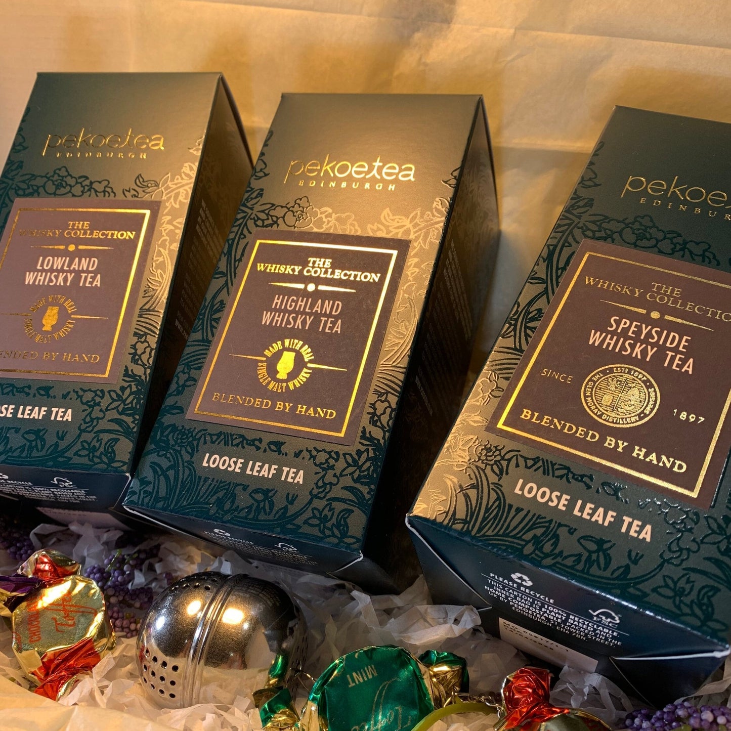 Tour of Scotland Whisky Tea Gift Box