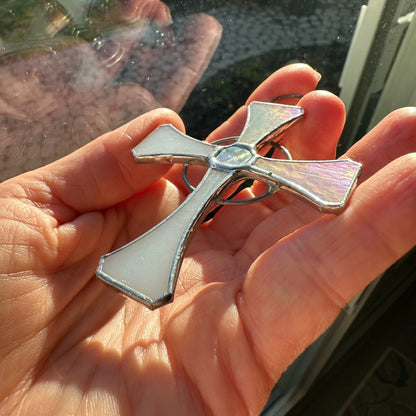 Celtic Cross Stained Glass Gift