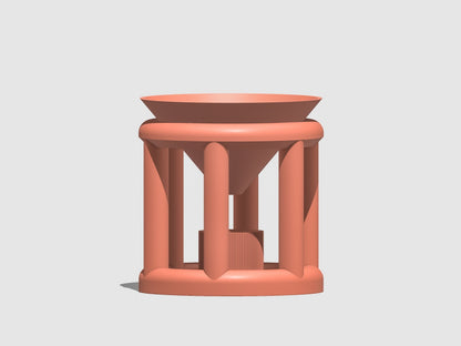 Conduit Plant Stand with Planter & Catch