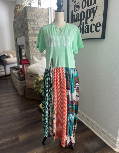 Rock and Reclaim Tunic Dress Nirvana