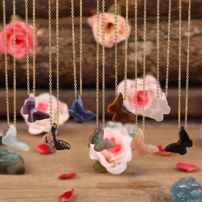 Butterfly Crystal necklace