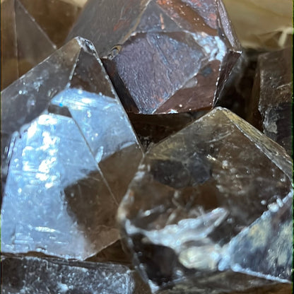 Raw Smoky Quartz Crystal point