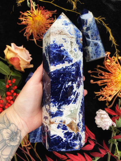Sodalite Towers - Wands (Small - XLarge)