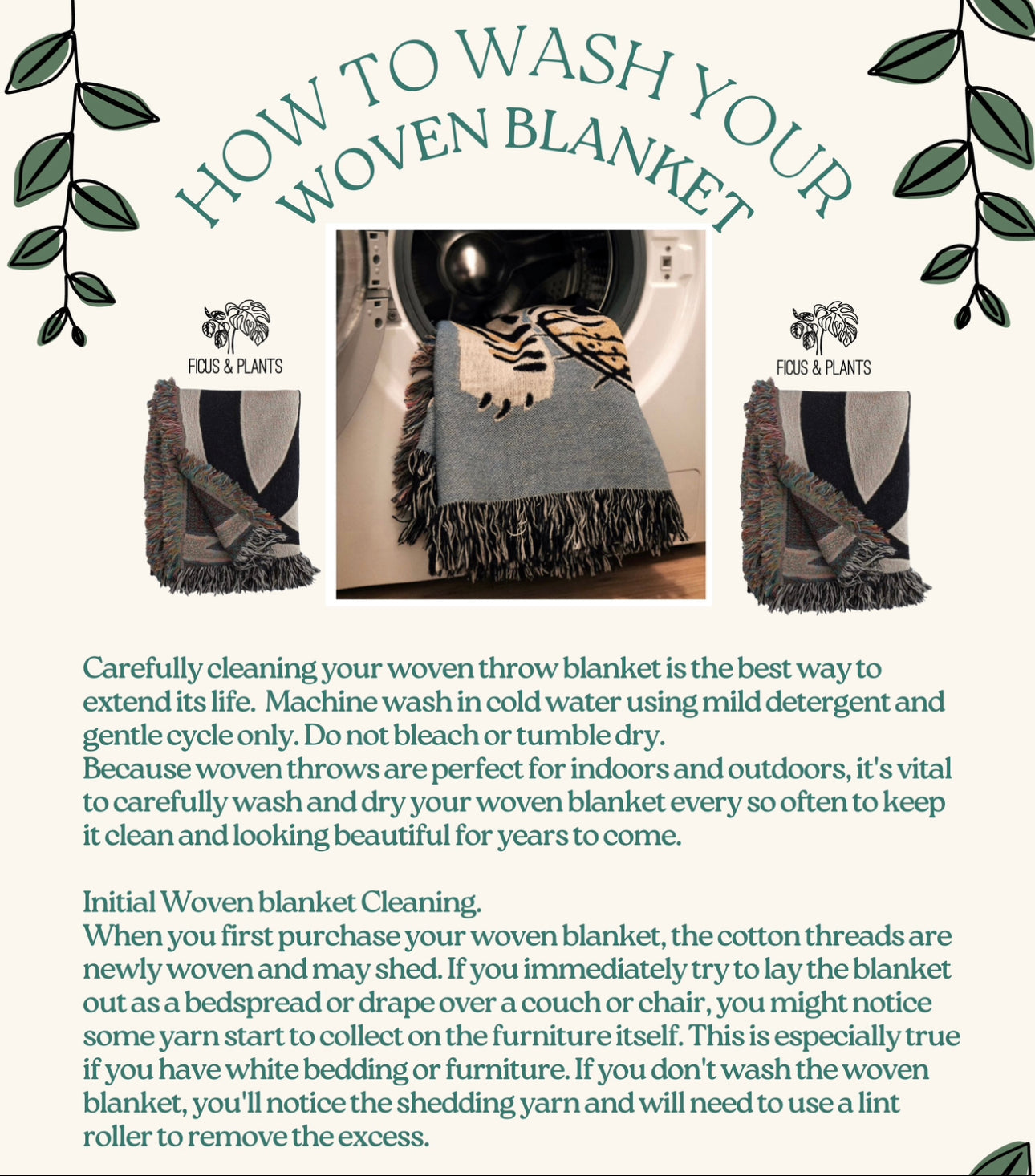 Mushroom Woven Blankets For Mushroom Lover or Mycologist. Fungus blanket with shiitake, amanita, chanterelle, enokitake. Mushroom bedding.