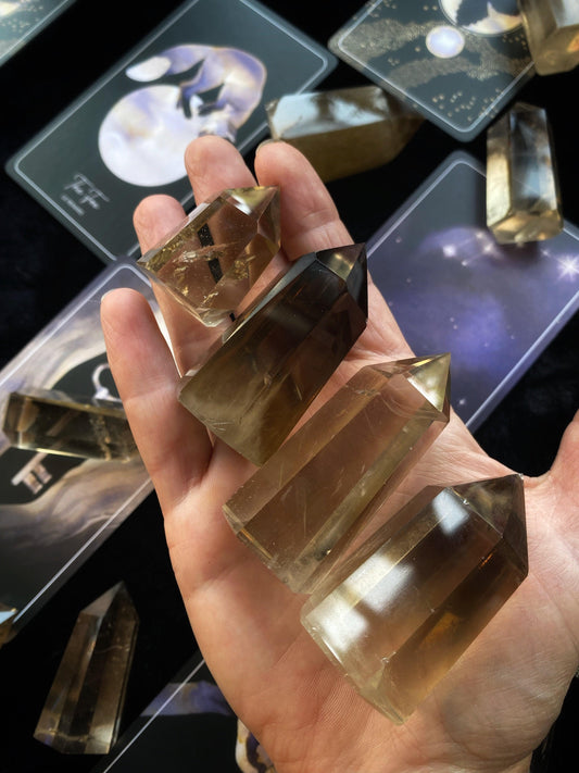 Smoky Quartz Points / Wands - Natural Grade A