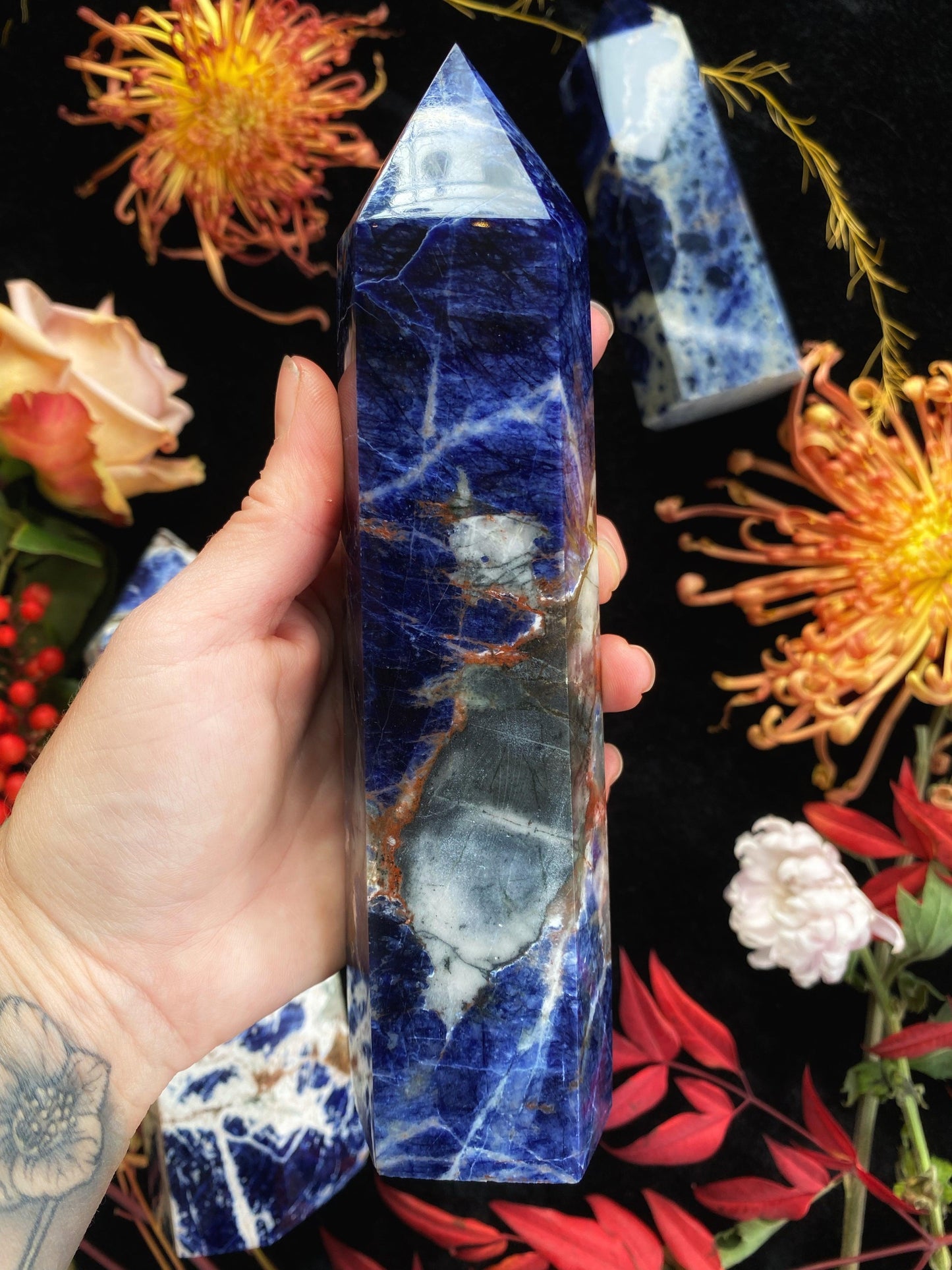 Sodalite Towers - Wands (Small - XLarge)