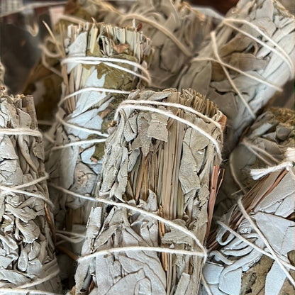 White Sage, Lemongrass & Citronella Smudge Bundles – 4" Sustainably Harvested