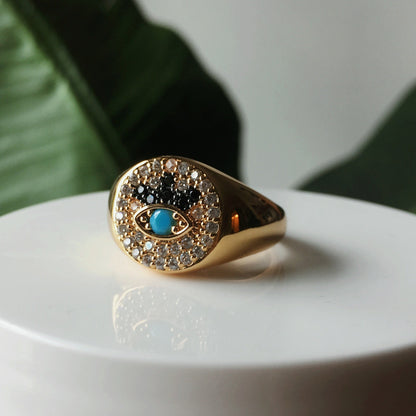 The Annika Evil Eye Ring