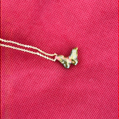 Butterfly Crystal necklace