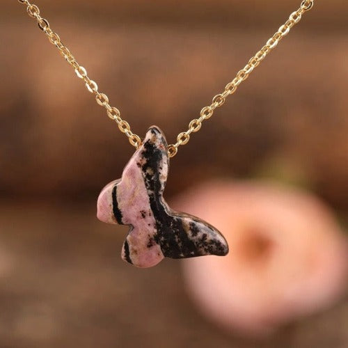 Butterfly Crystal necklace