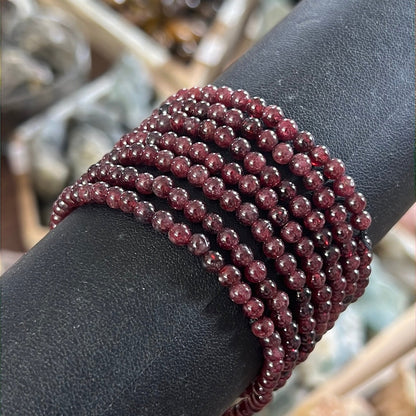 Red Garnet Stone bracelet - love & desire