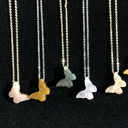 Butterfly Crystal necklace