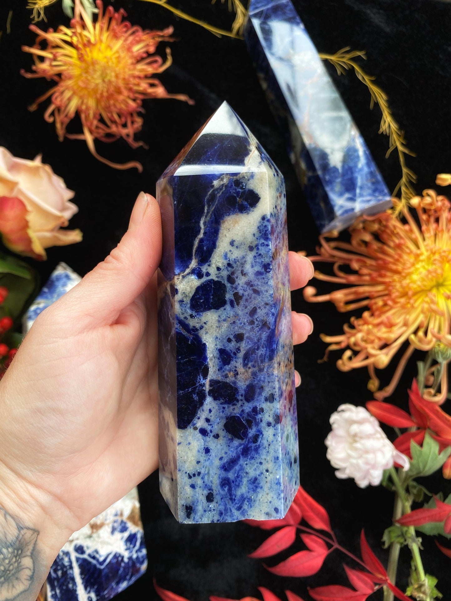 Sodalite Towers - Wands (Small - XLarge)