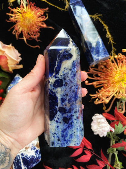 Sodalite Towers - Wands (Small - XLarge)