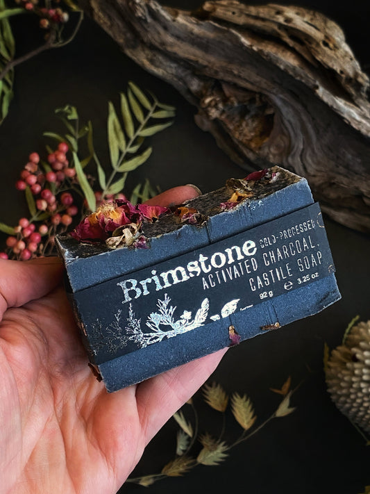 Brimstone - Activated Charcoal - Soap for the Face and Body