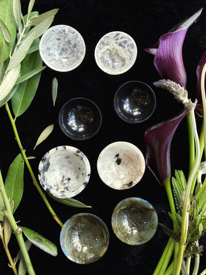 Crystal Bowls (Solid Crystal) - 2” or 3”