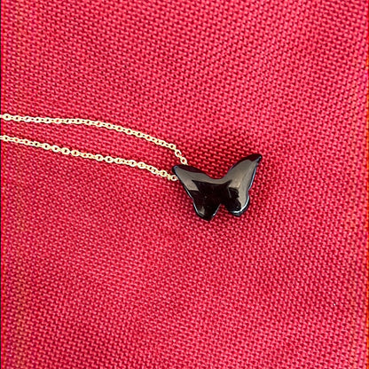 Butterfly Crystal necklace