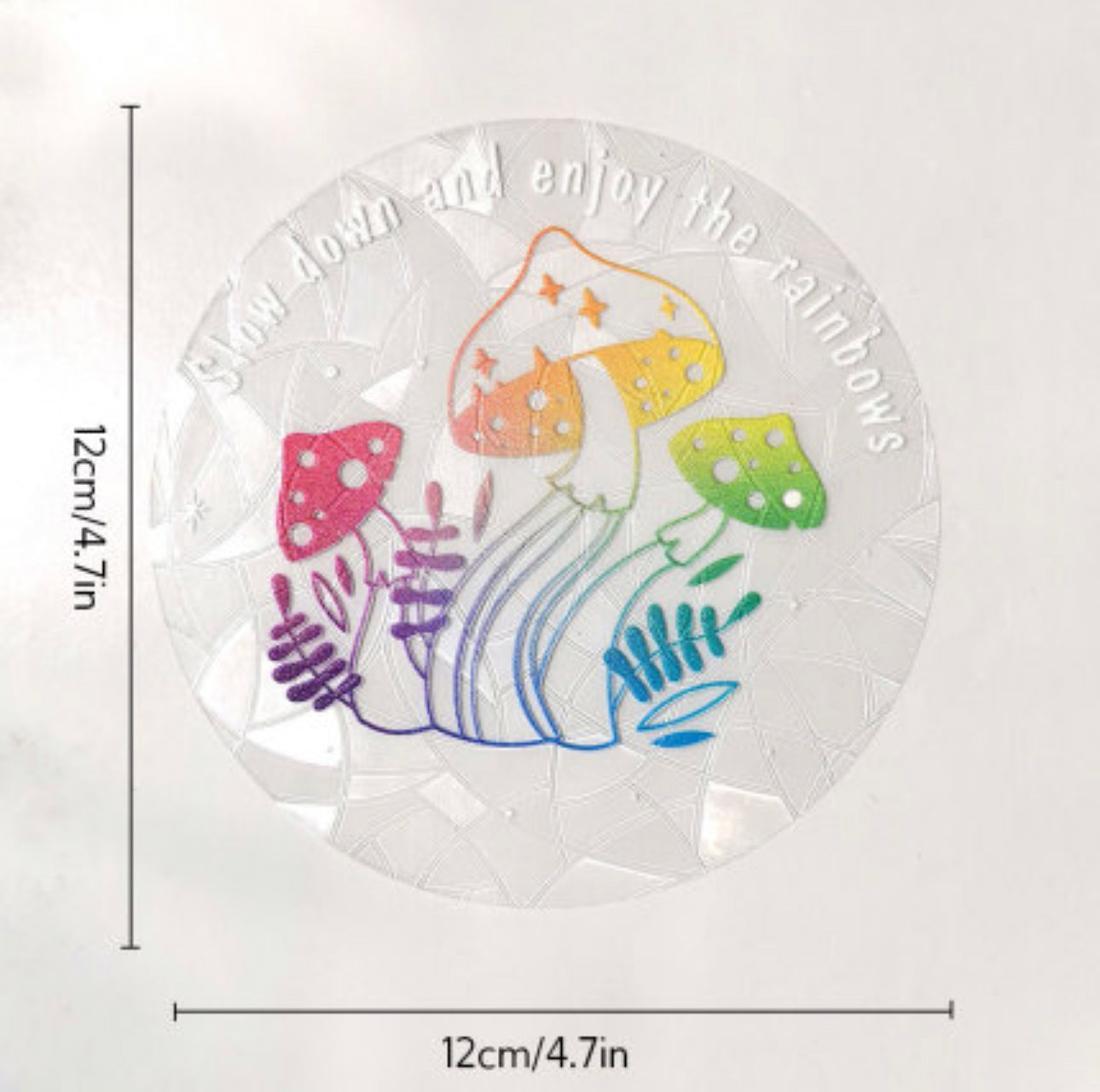2 Mystery Sun Catcher Stickers