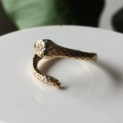 The Ivy Serpent Ring