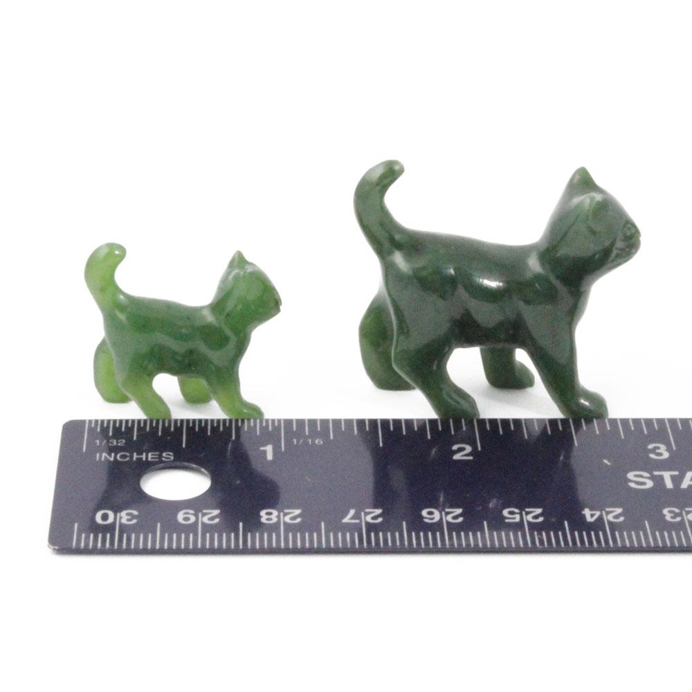 Jade Cat Carving