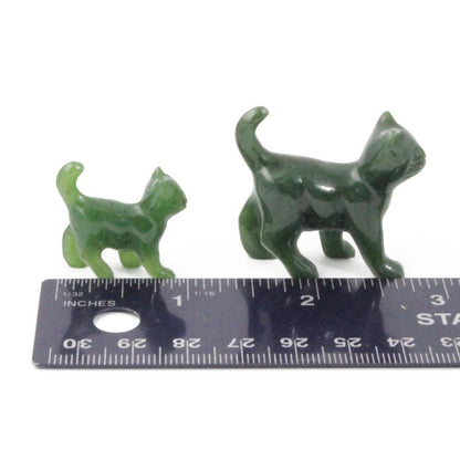 Jade Cat Carving