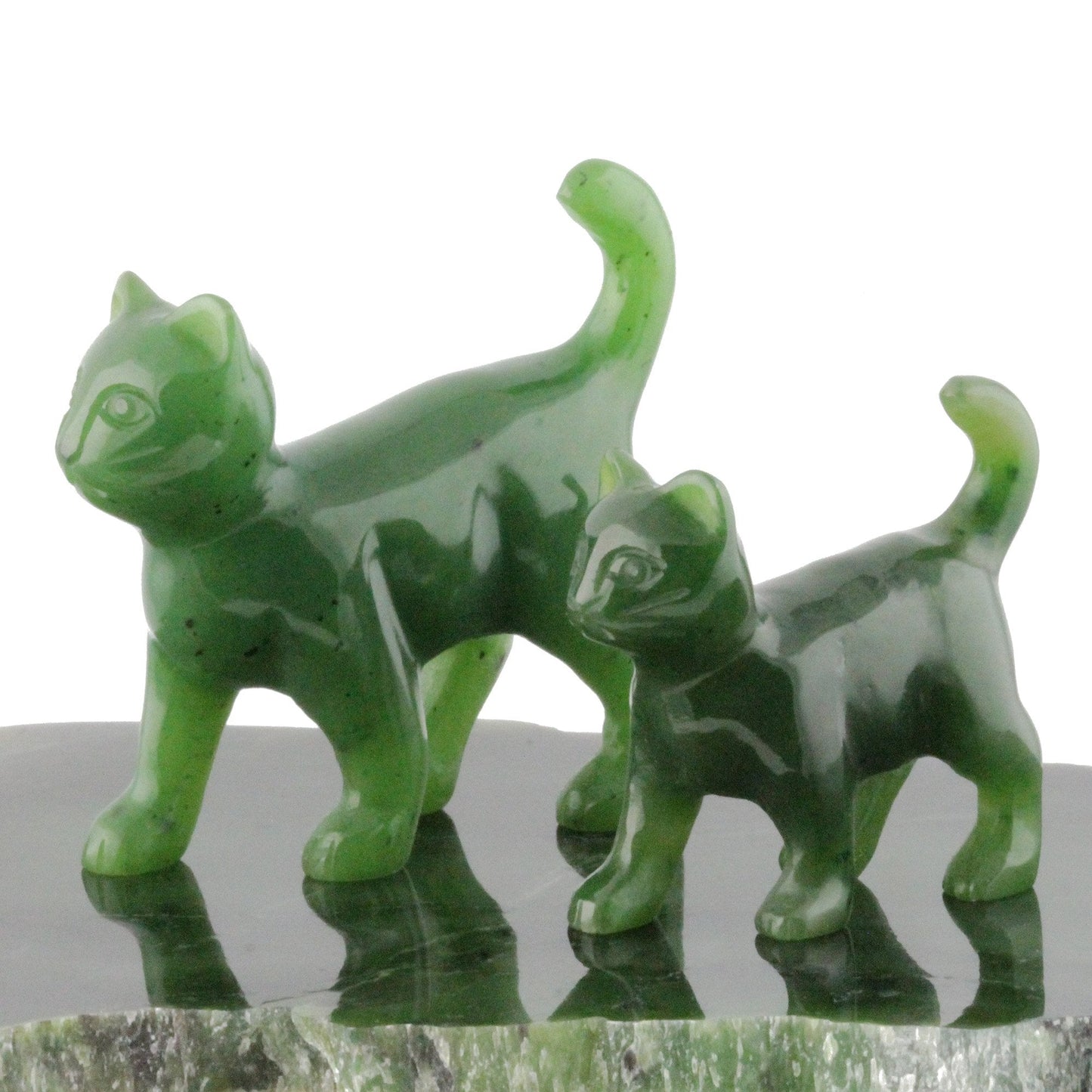 Jade Cat Carving