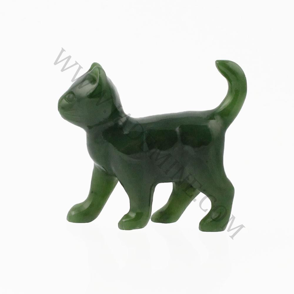 Jade Cat Carving