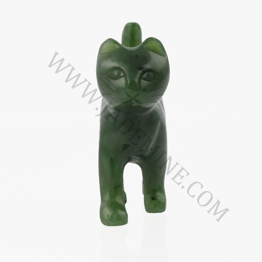 Jade Cat Carving