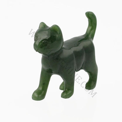 Jade Cat Carving