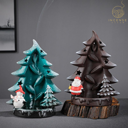 Christmas Tree Backflow Incense Burner