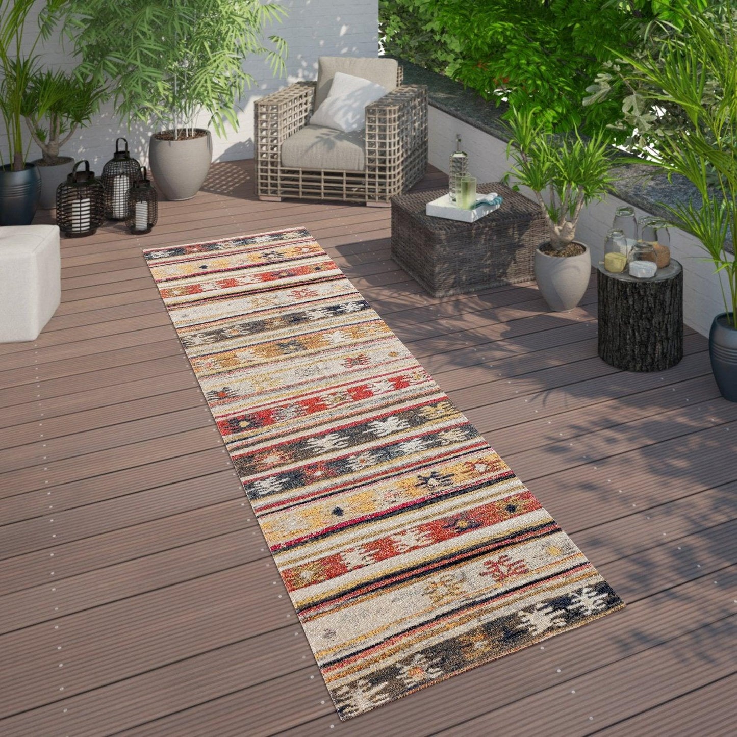 Indoor & Outdoor Rug  - tribal