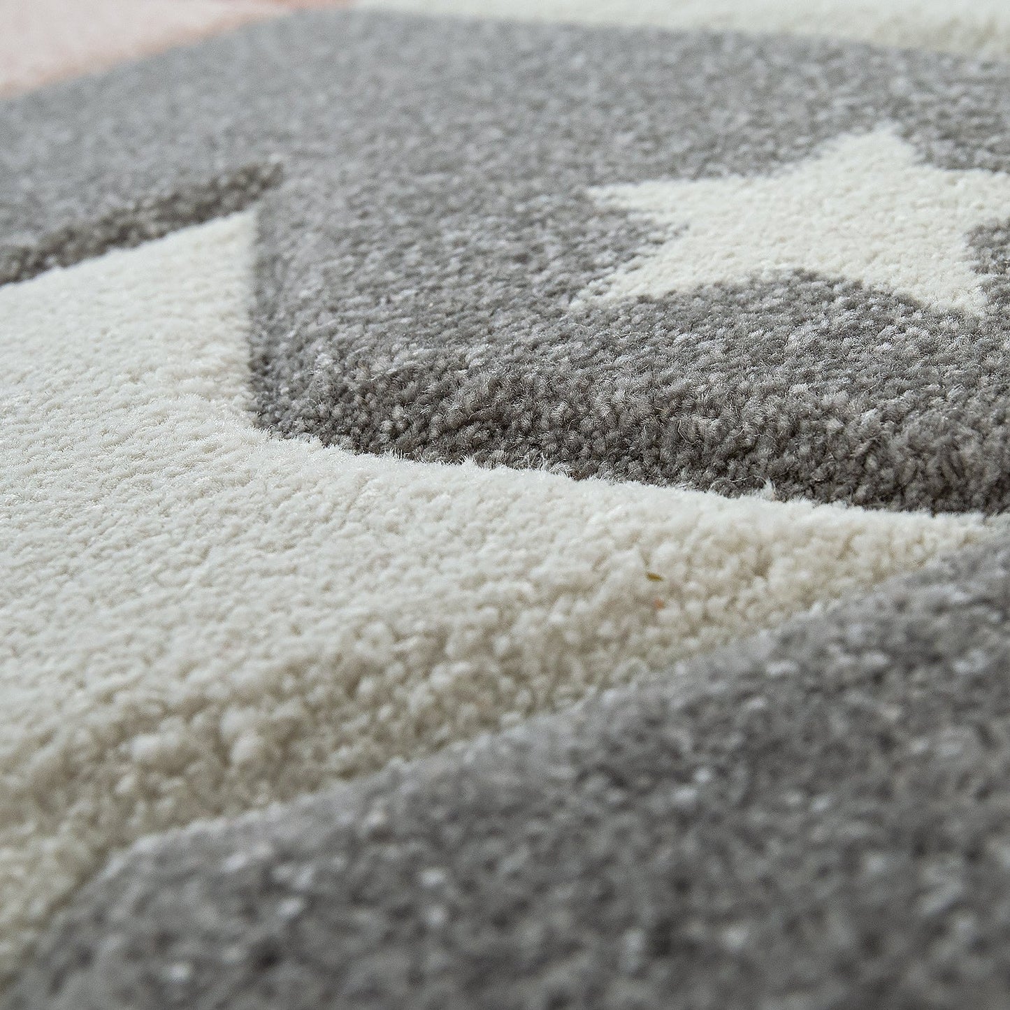 Cosmo Star Nursery Rug – Soft Kids Room Rug with Starry Design